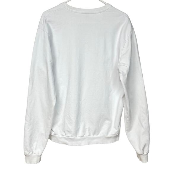 Moschino White Sweatshirt with Teddy Bear Print - Picture 3 of 12